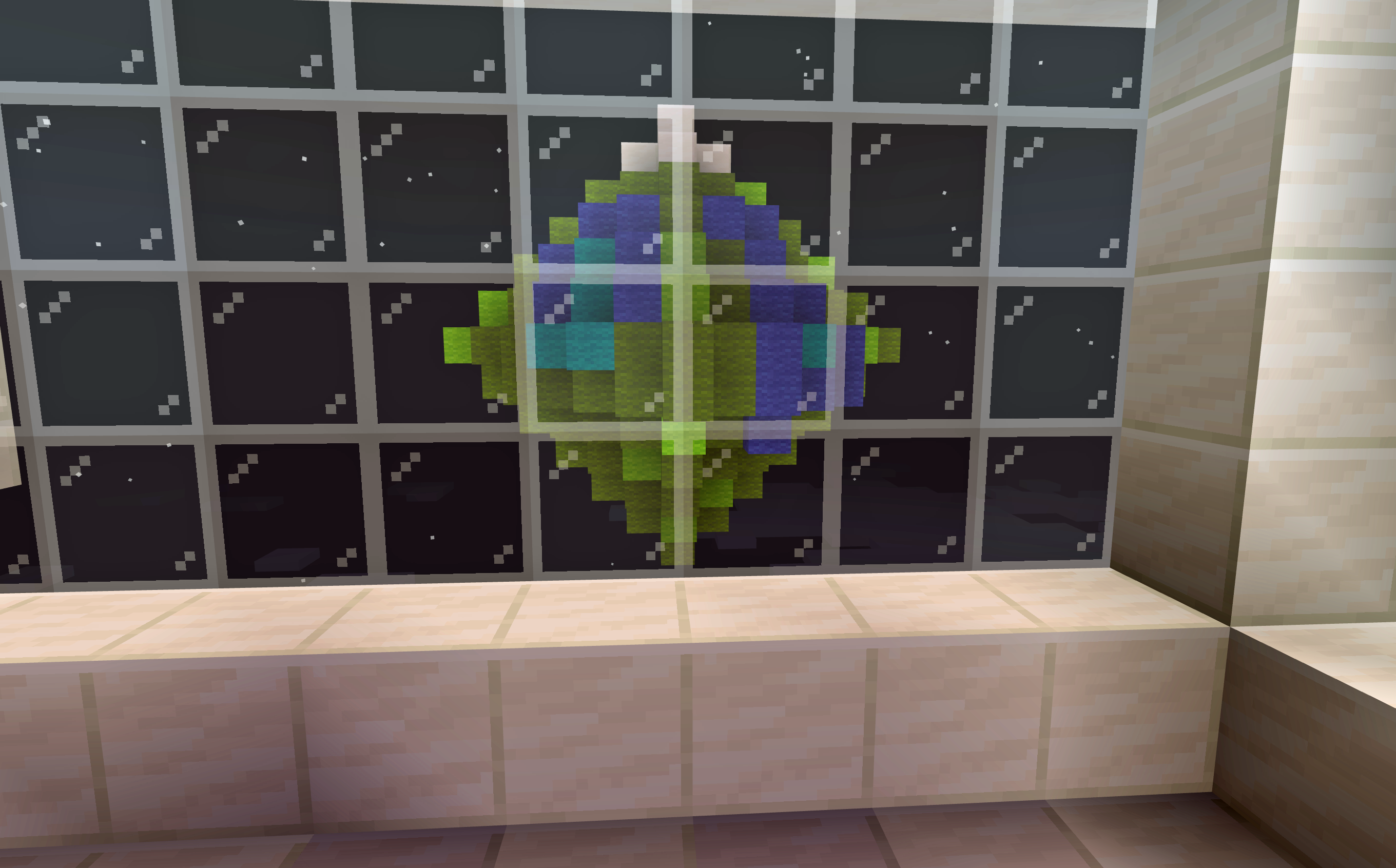 Minecraft Tutorial(Space):How to make a Mini Earth 